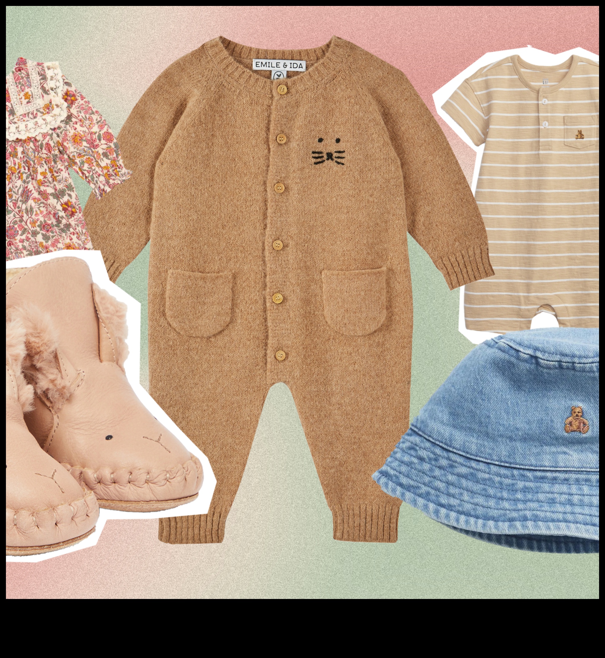 Începuturi la modă Cele mai frumoase haine pentru bebeluși pentru un nou-născut 2 Începuturi la modă: alegeri de haine la modă pentru bebeluși