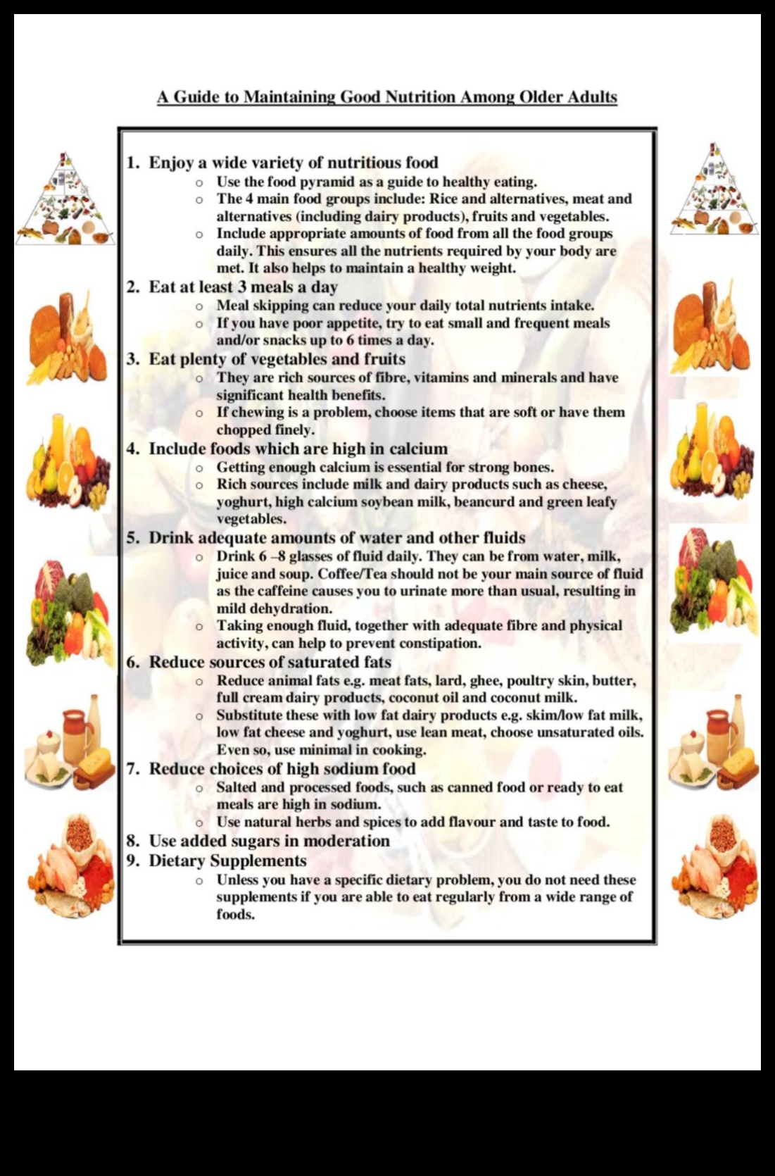 Lingura de argint: Navigarea nevoilor nutriționale în nutriția geriatrică