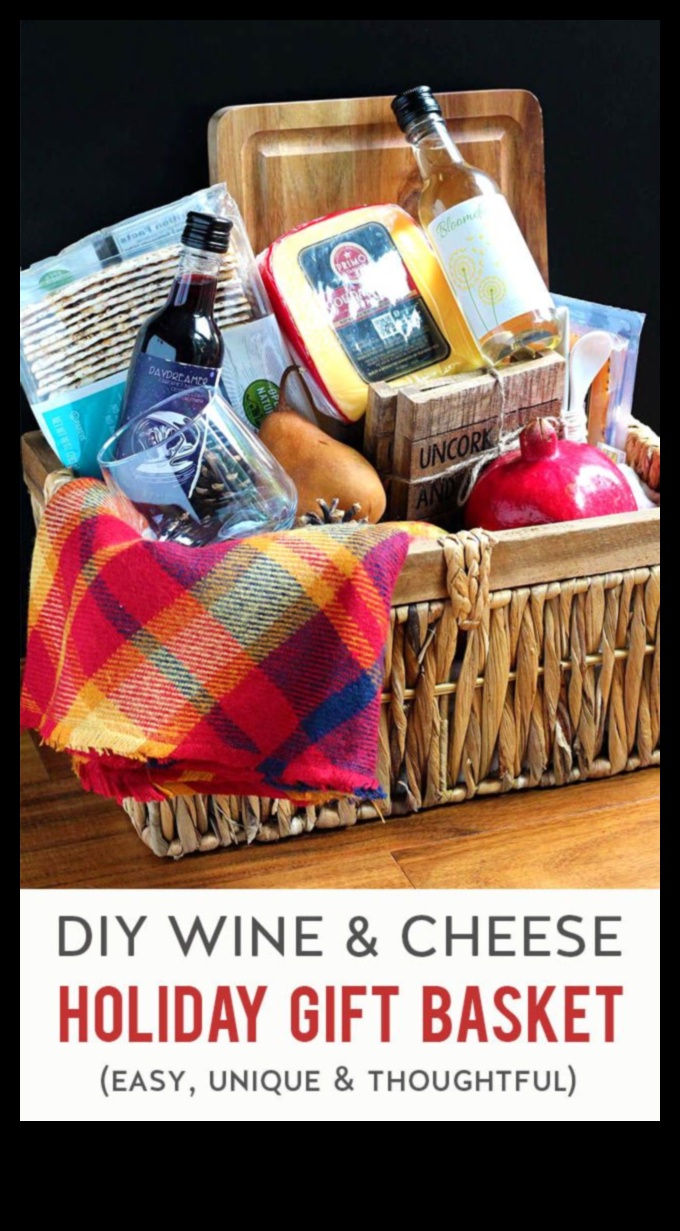 Seturi cadou DIY pentru vin și brânză pentru orice ocazie 2 Cadouri DIY pentru iubitorii de vin și brânză: perechi elegante și gânditoare