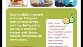 A mânca bravo, a trăi bravo Un calauza despre chestiune nutriționale în nutriția geriatrică 1 Mâncare bine, trăire bine: navigarea nevoilor nutriționale în nutriția geriatrică