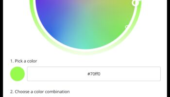 Crafting Color: Paleta artelor web