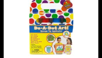 Marker fără mizerie Dot Art: DIY creativ pentru copii cu puncte colorate