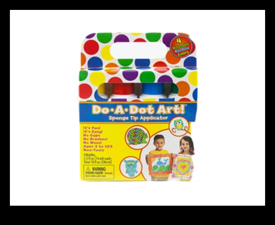 Dot Art cu markere Fără mizerie, totul distractiv 1 Marker fără mizerie Dot Art: DIY creativ pentru copii cu puncte colorate