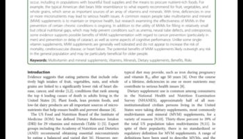 Perspective esențiale: înțelegerea și abordarea lacunelor nutriționale